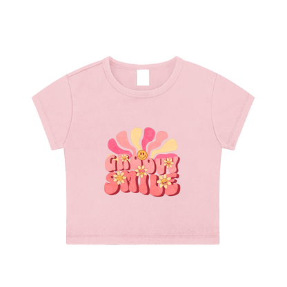GROOVY SMILE CROP TOP